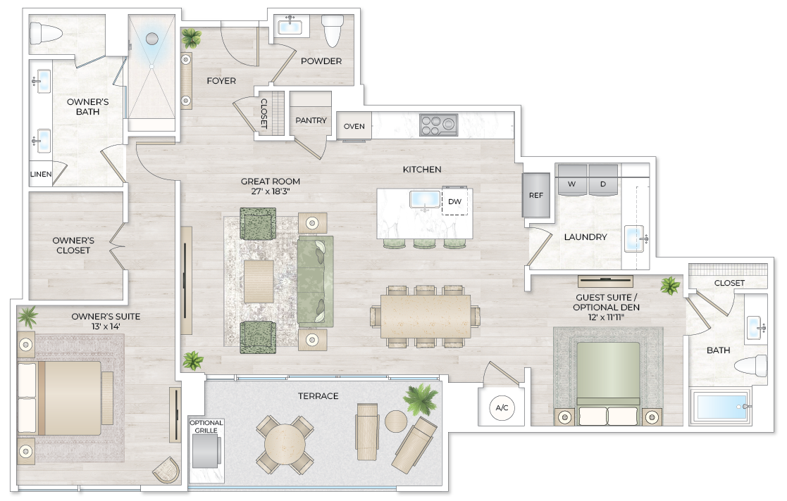 Solana Bay Residences Miami - Landmark 6 - Floorplan Image