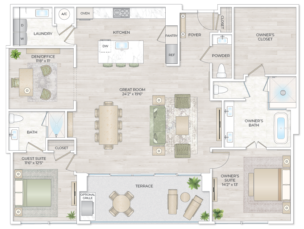Solana Bay Residences Miami - Landmark 7 - Floorplan Image