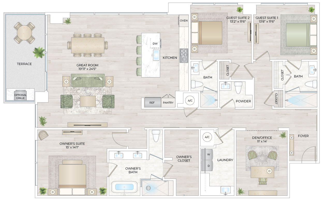 Solana Bay Residences Miami - Vista 5 - Floorplan Image