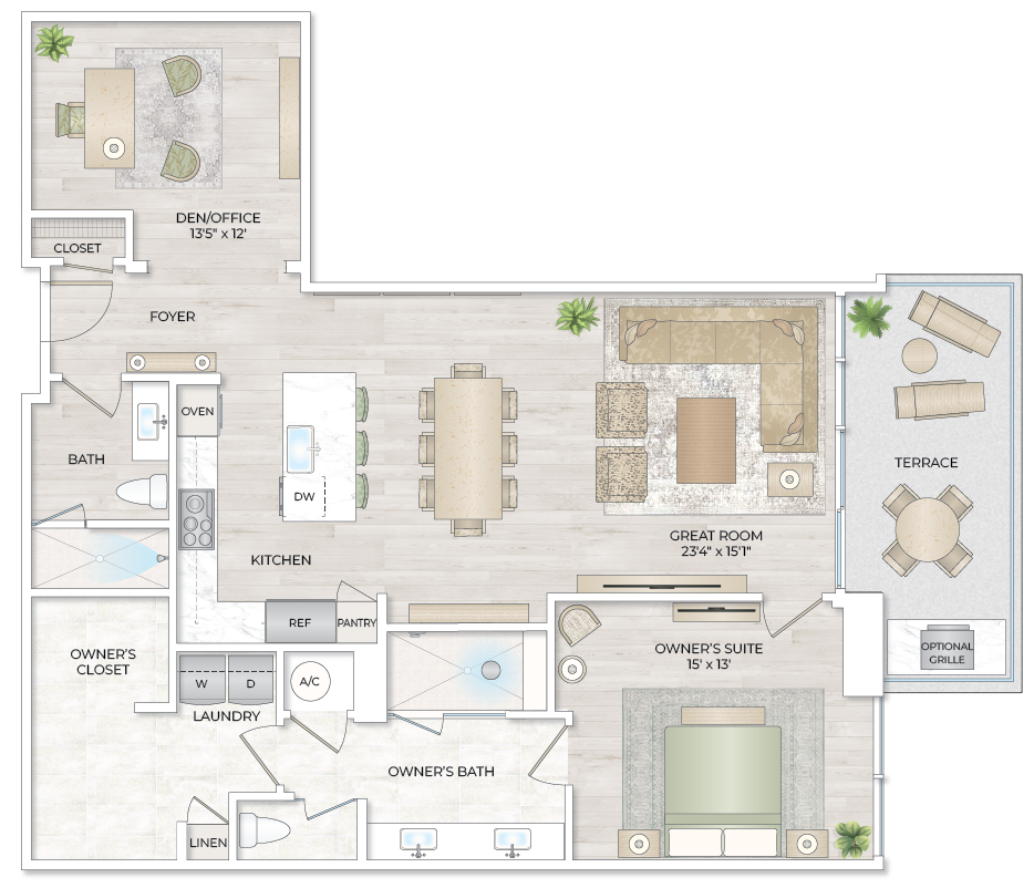 Solana Bay Residences Miami - Landmark 2 - Floorplan Image