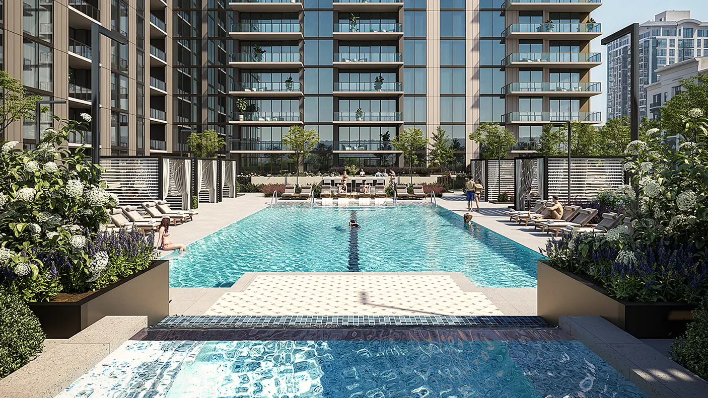 Elyse Buckhead Pool amenities