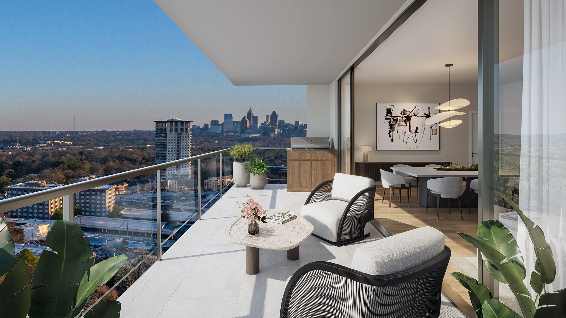 Artist’s rendering of Elyse Buckhead residences