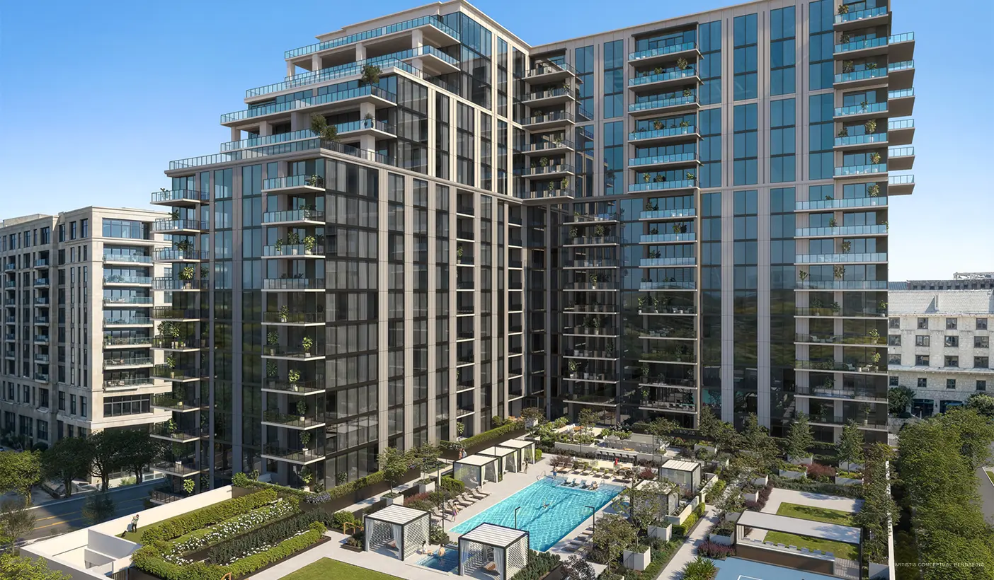 Elyse Buckhead Exterior and Amenity Deck