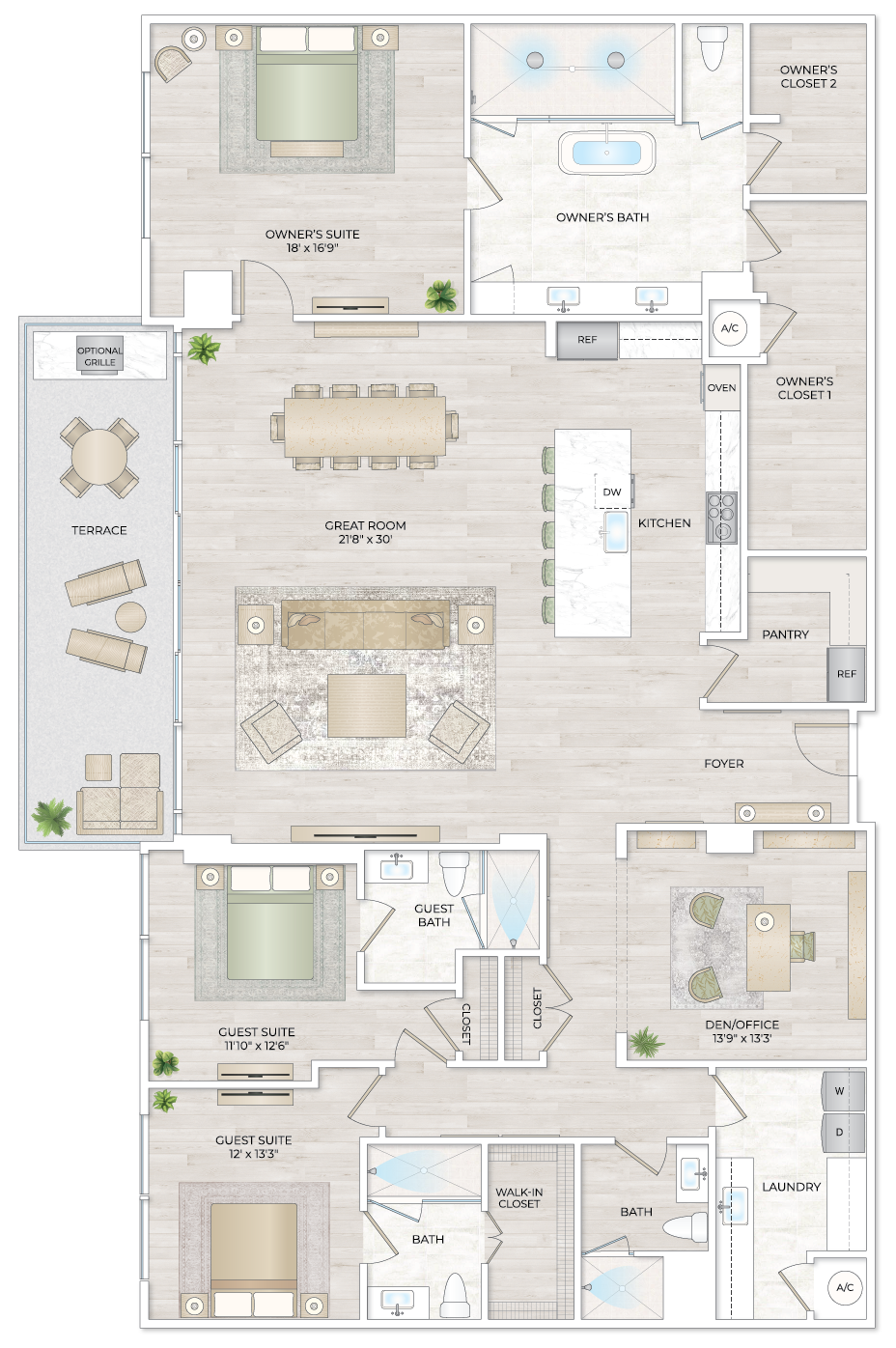 Solana Bay Residences Miami - Estate 5 - Floorplan Image
