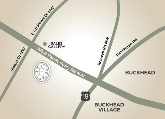 Elyse Sales Gallery Location Map