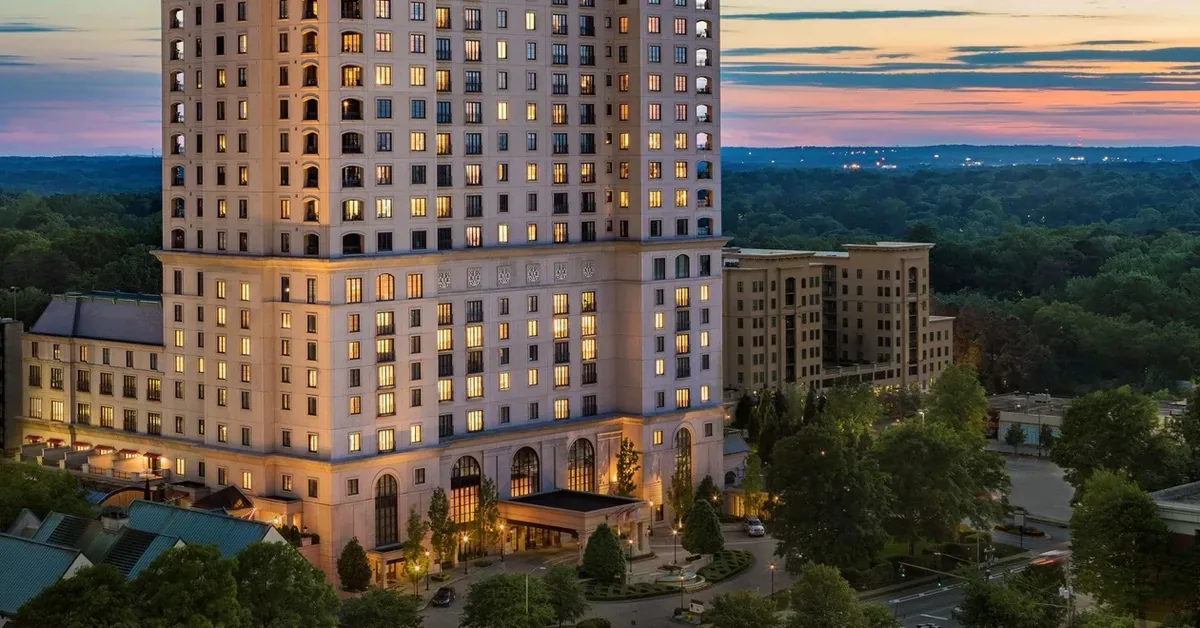Buckhead Atlanta St Regis Sunset