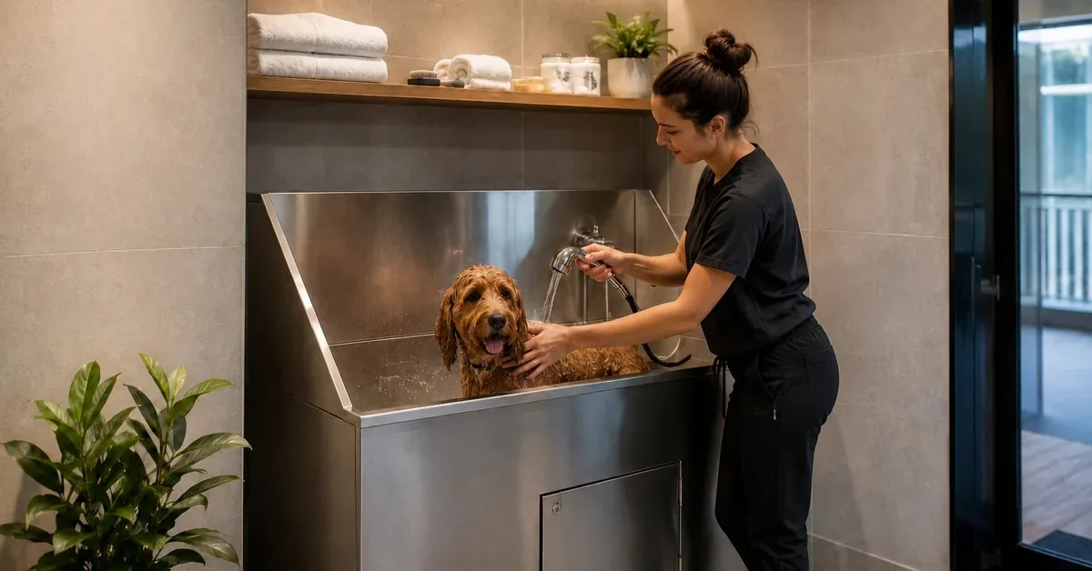 Dog Wash Area