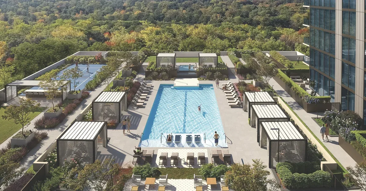 Elyse Buckhead Amenity Pool Shoot
